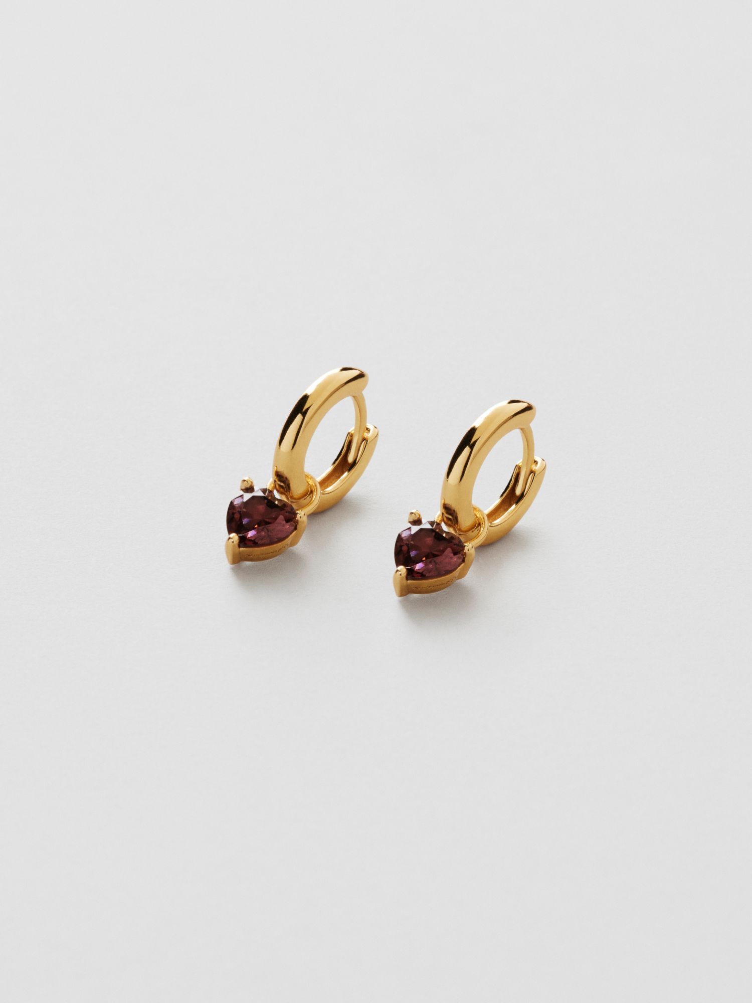 Espresso Heart Hoops bild 3