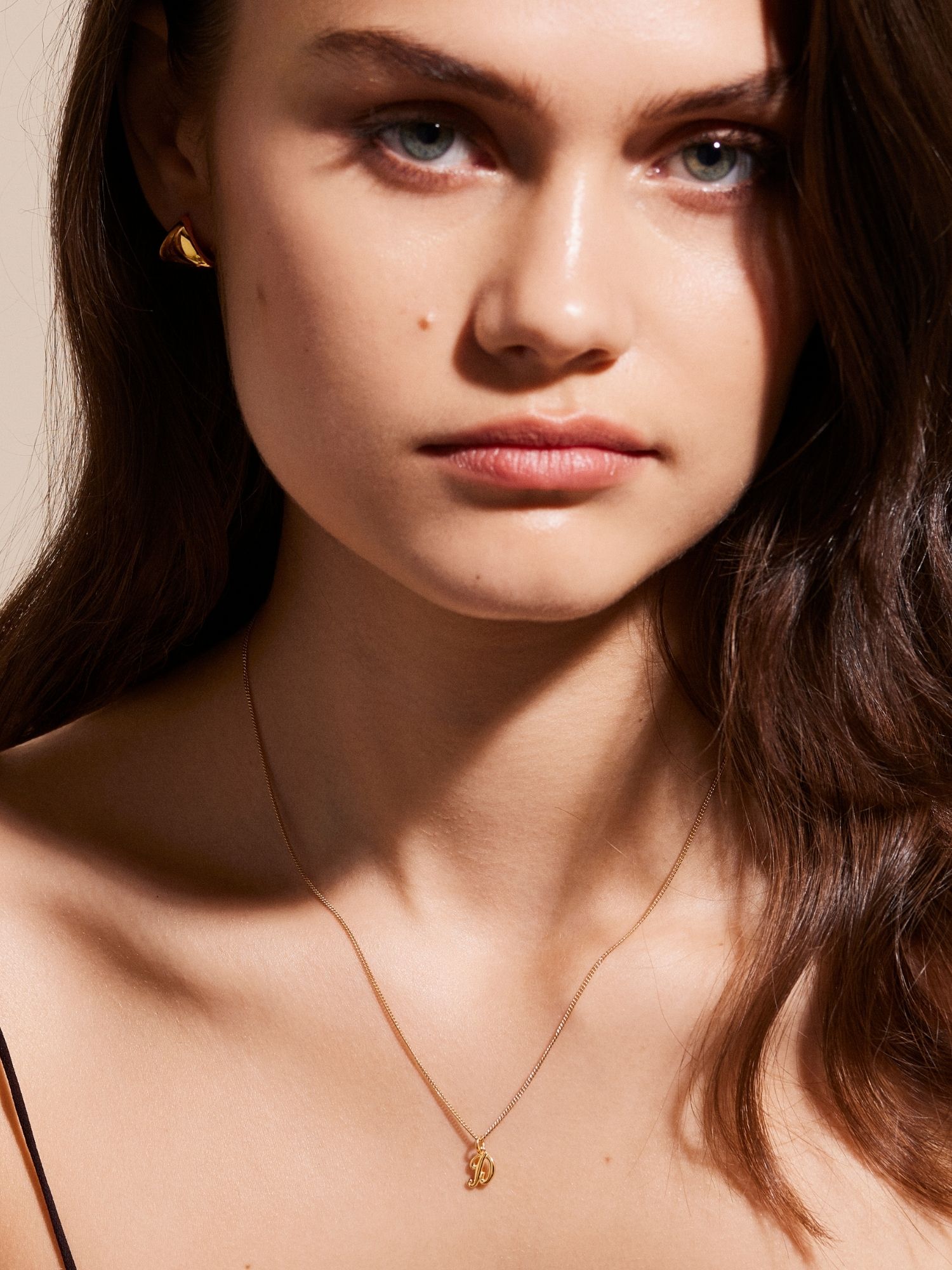 D Vintage Letter Halsband bild 2