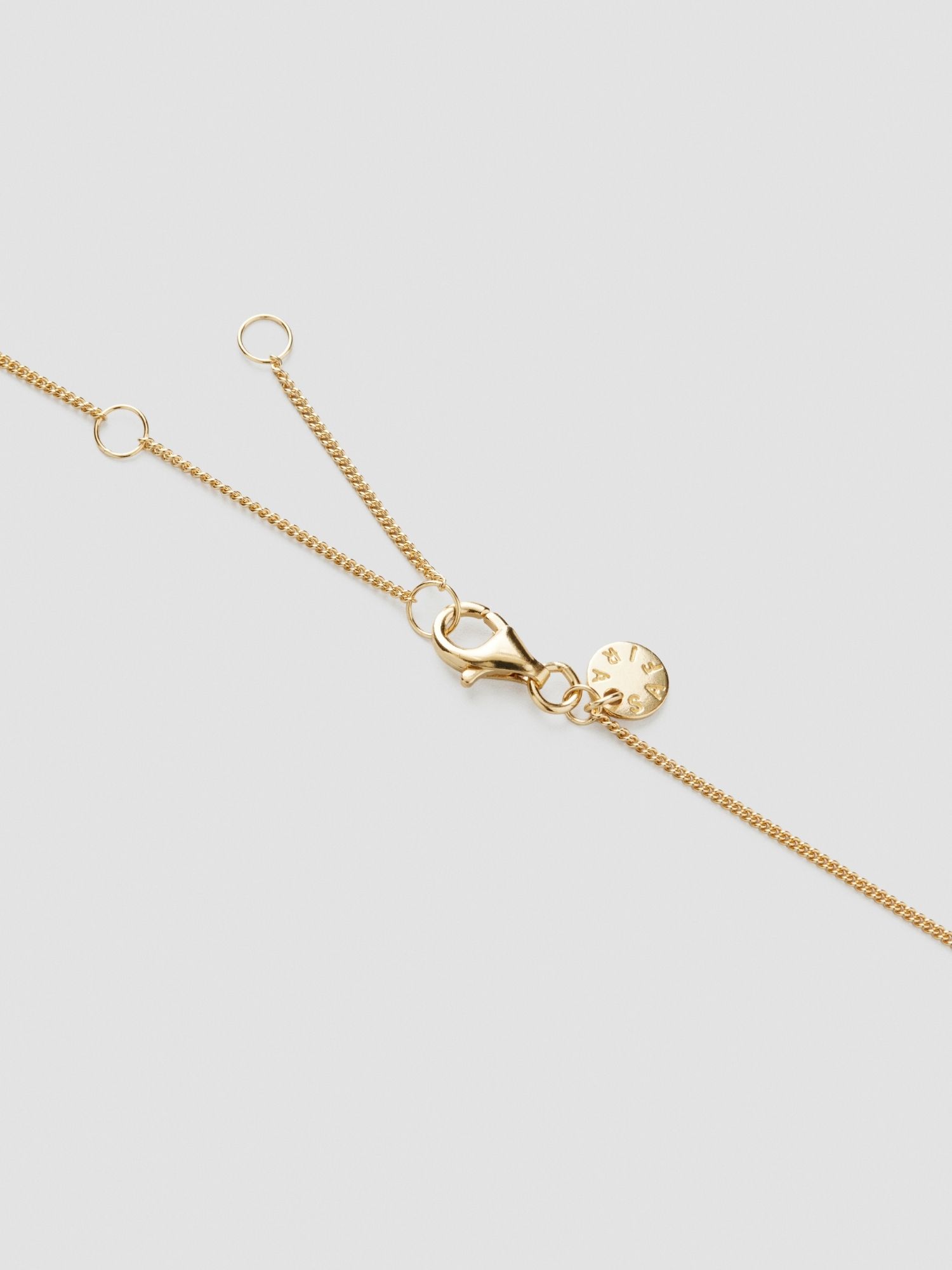 O Vintage Letter Halsband bild 3