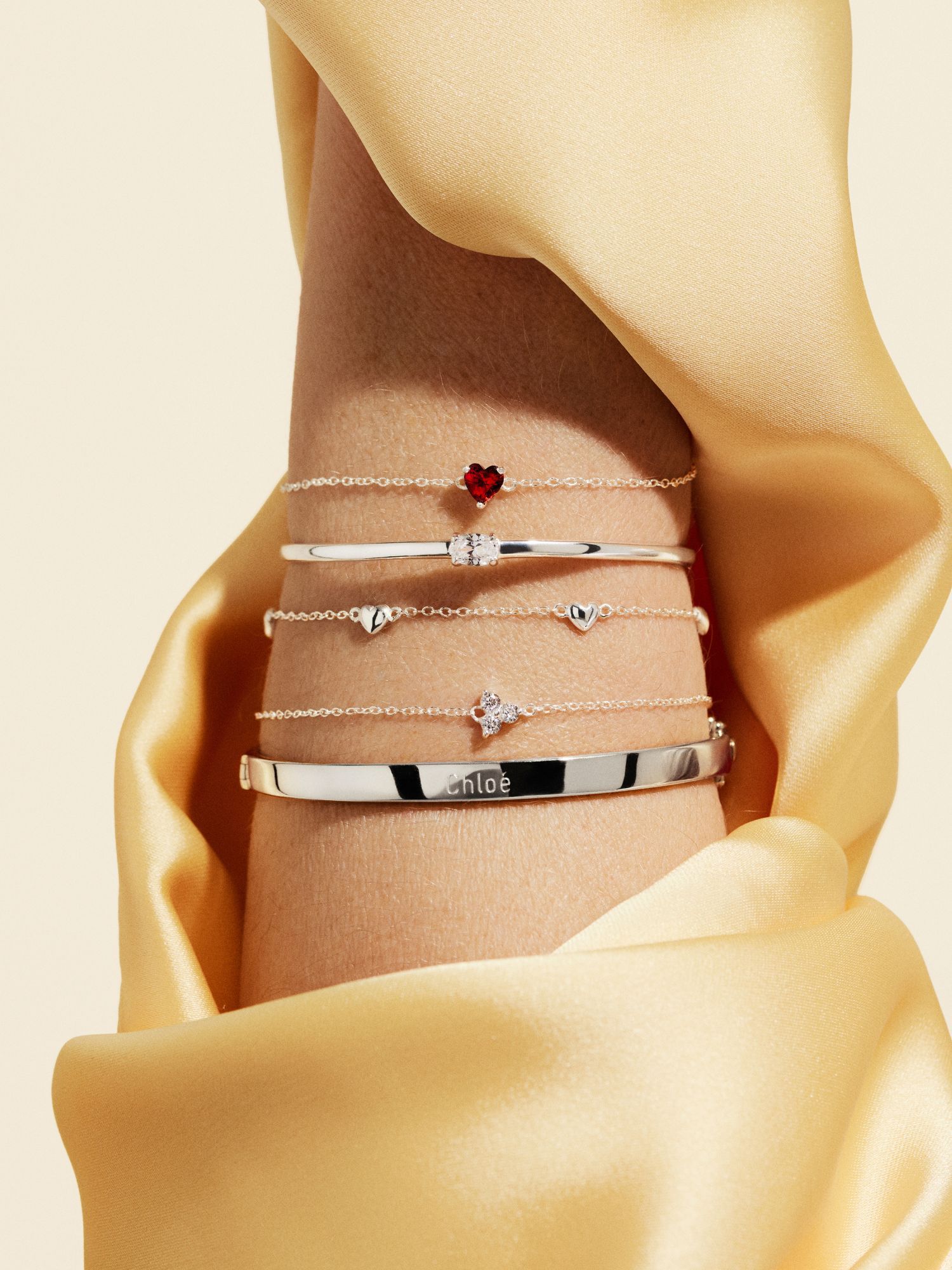 Chloé Bangle Armband Gravyr bild 2