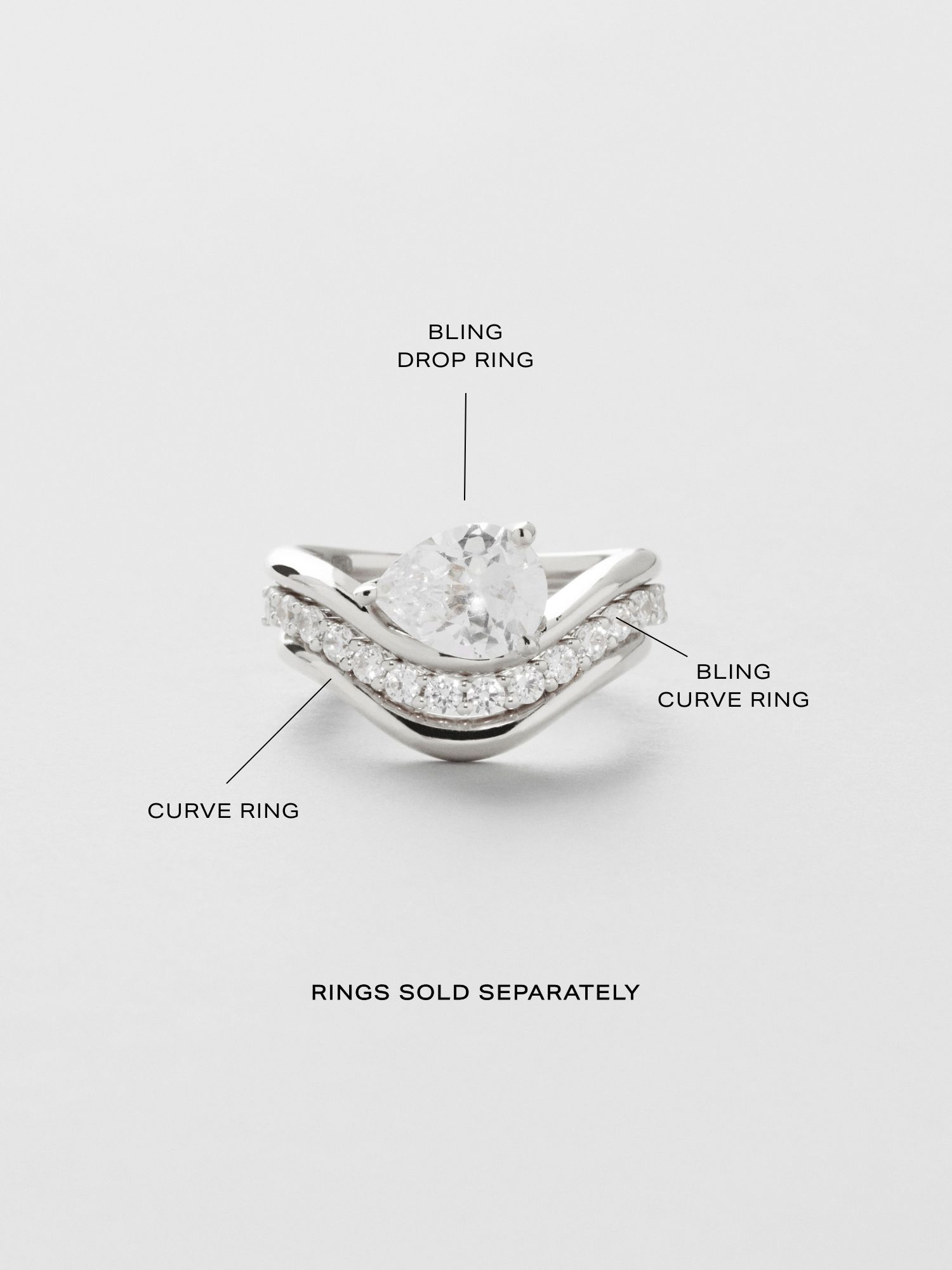 Bling Curve Ring bild 6