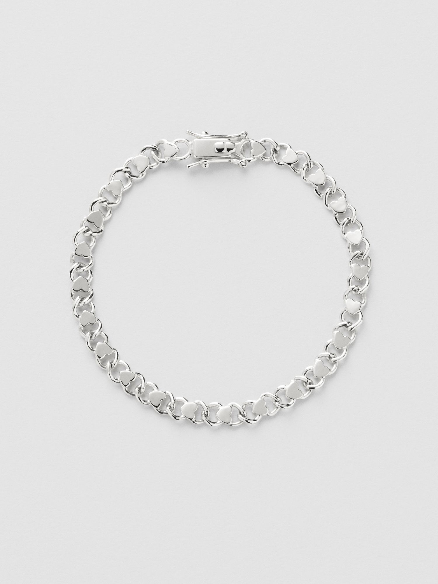 Heart Pull Chain Bracelet