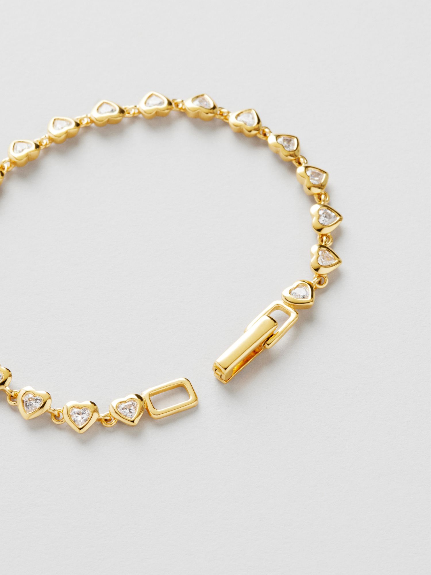 Bezel Hearts Armband bild 3