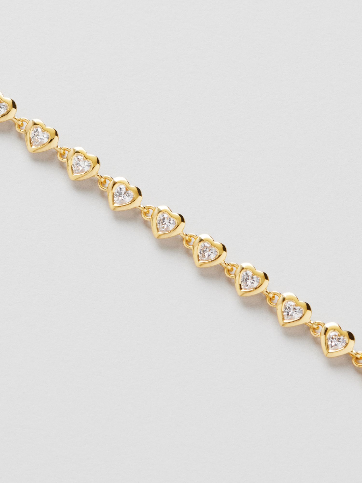 Bezel Hearts Armband bild 4