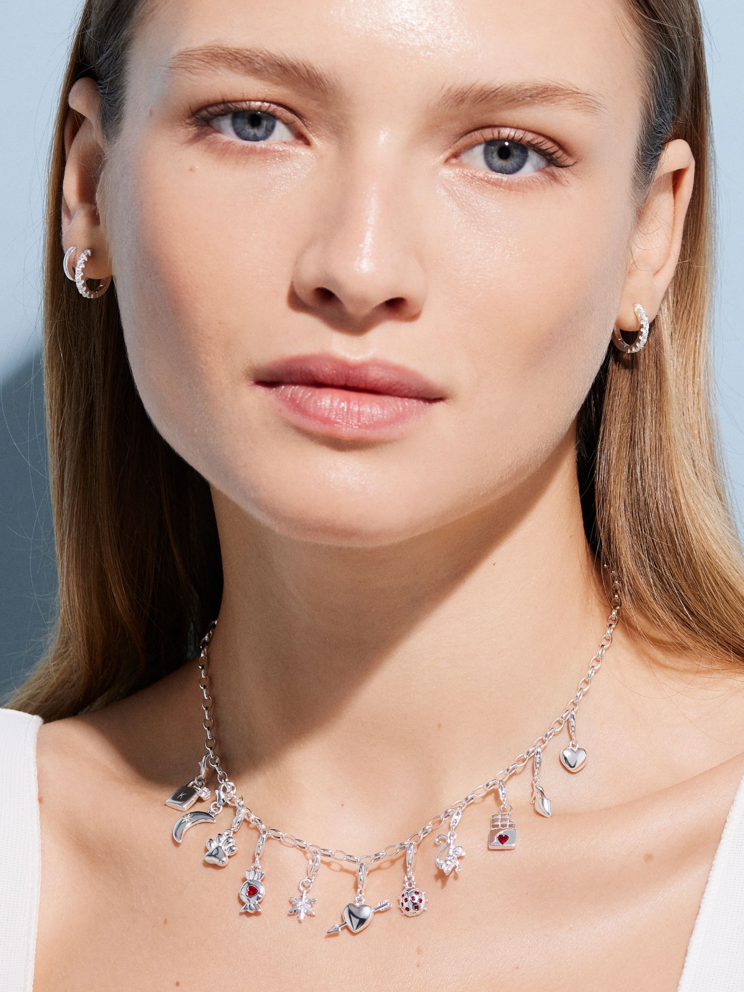 Solid Puffy Heart Charm bild 7