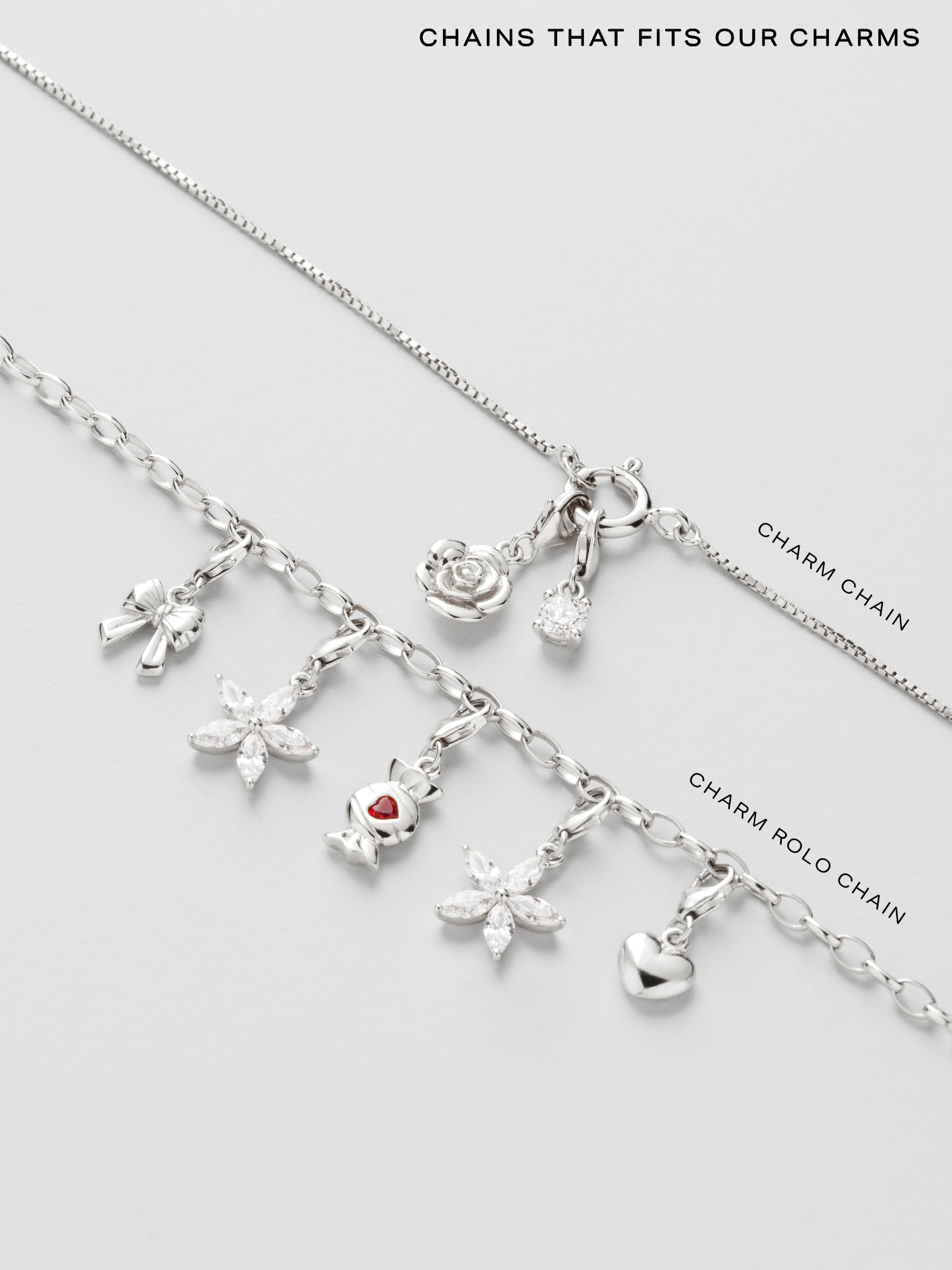 Solid Puffy Heart Charm bild 4