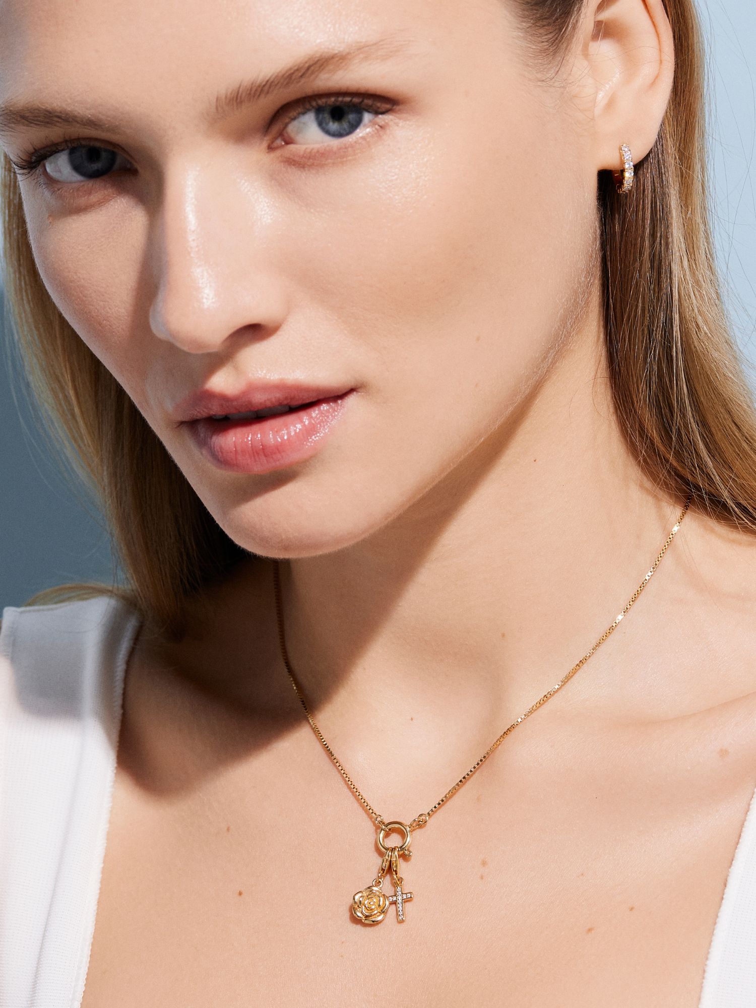 Bling Cross Charm bild 2