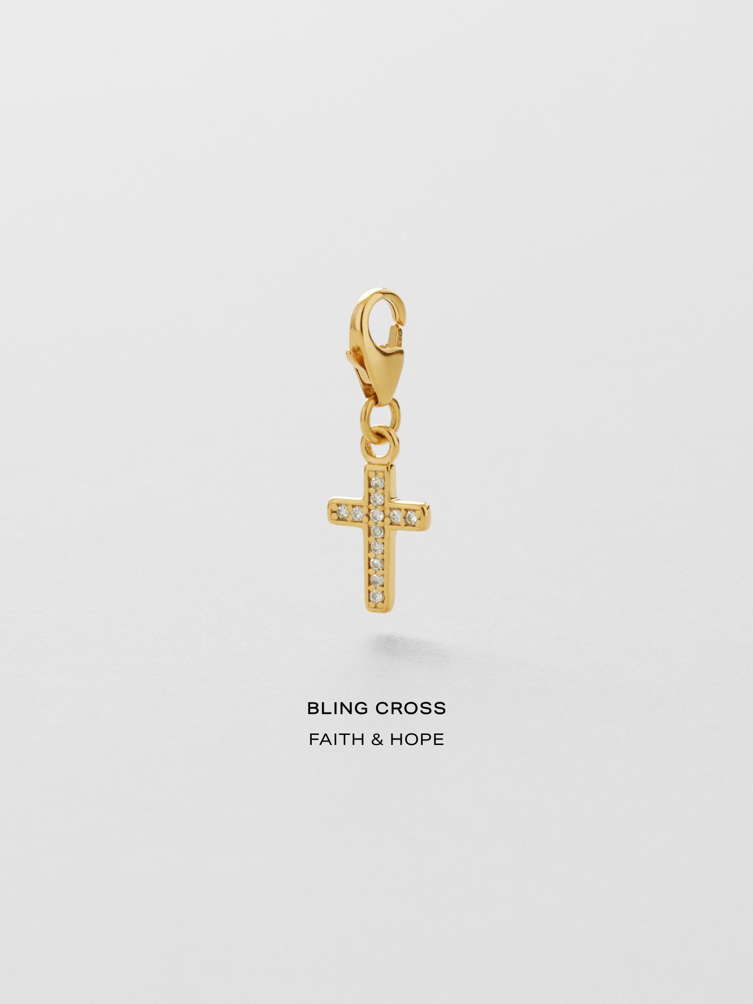 Bling Cross Charm bild 3