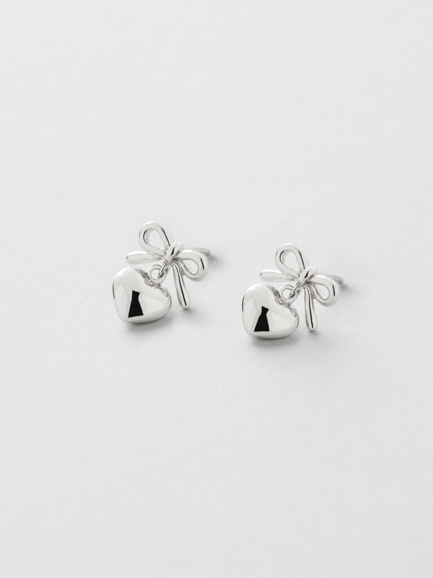 Bow Heart Studs bild 3