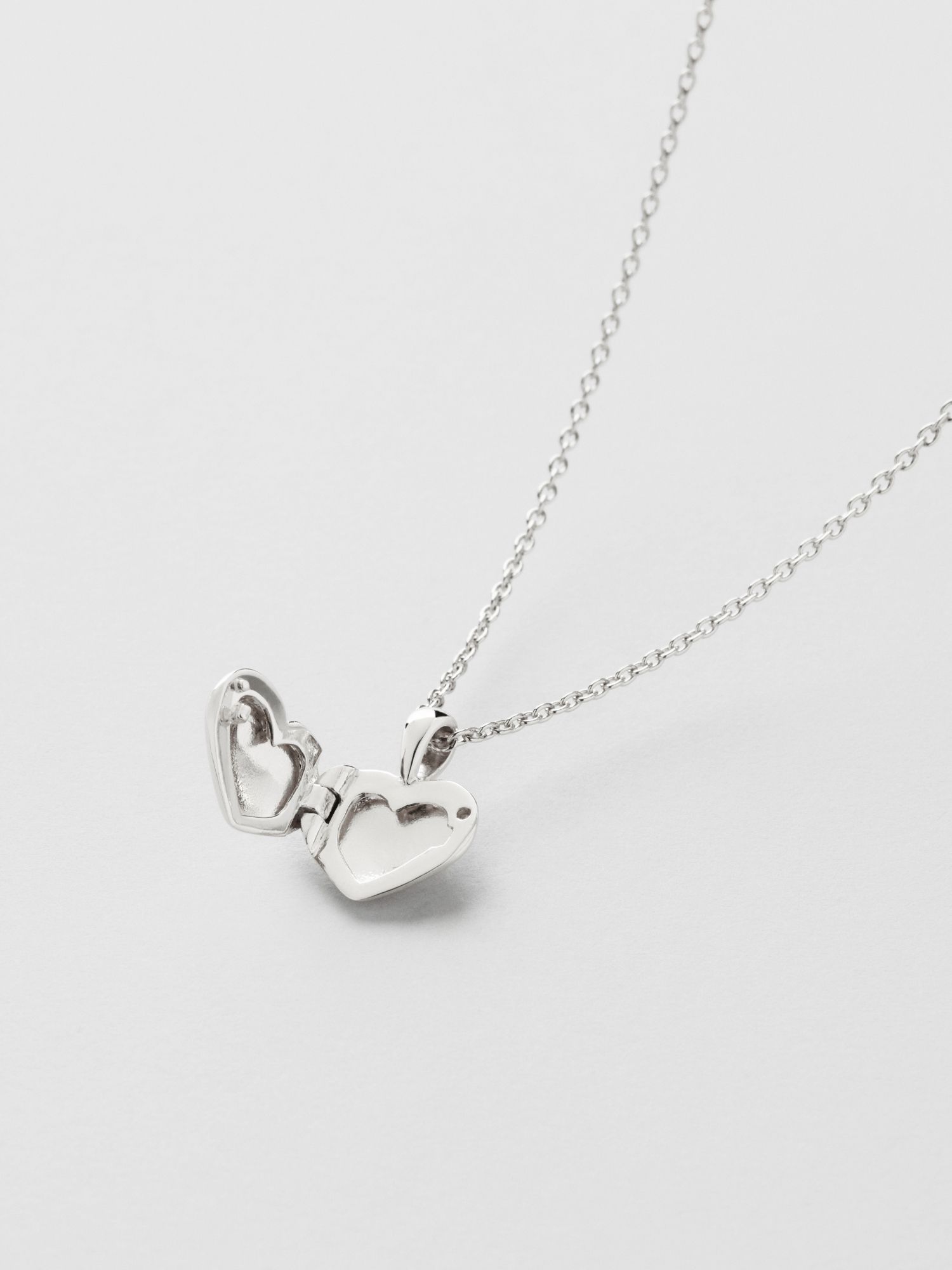 Heart Locket Halsband Gravyr bild 3