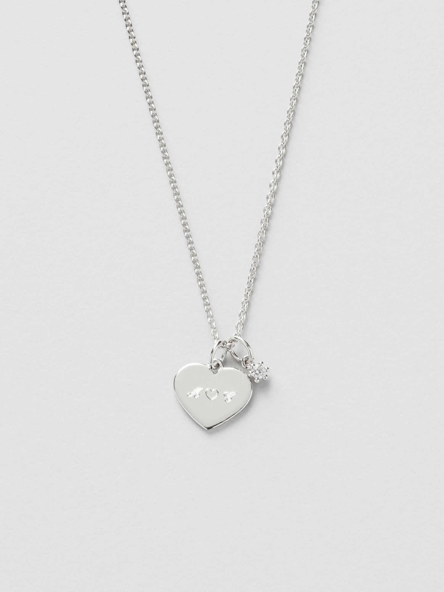 Gift Heart Halsband Gravyr