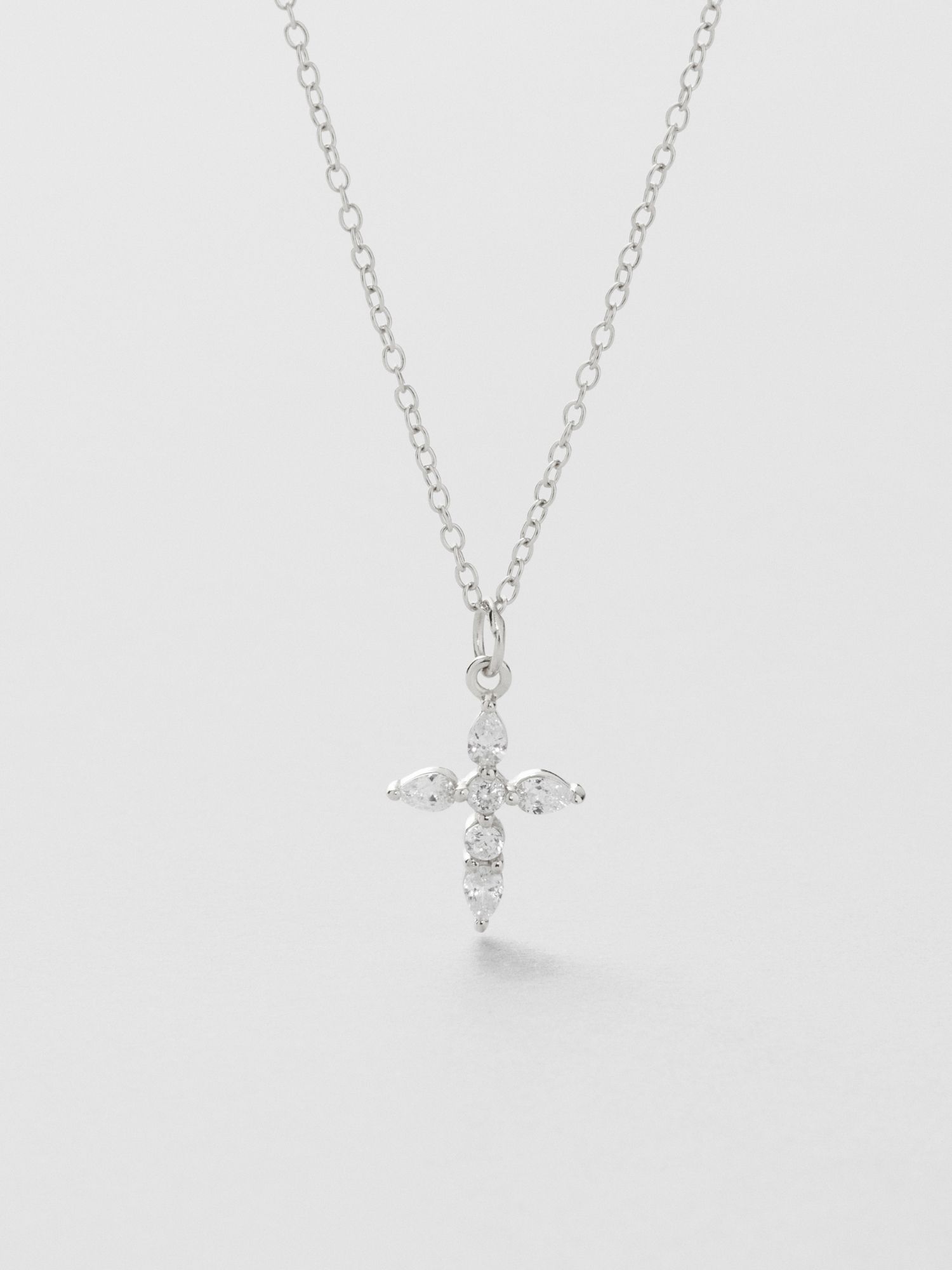 Drop Cross Halsband