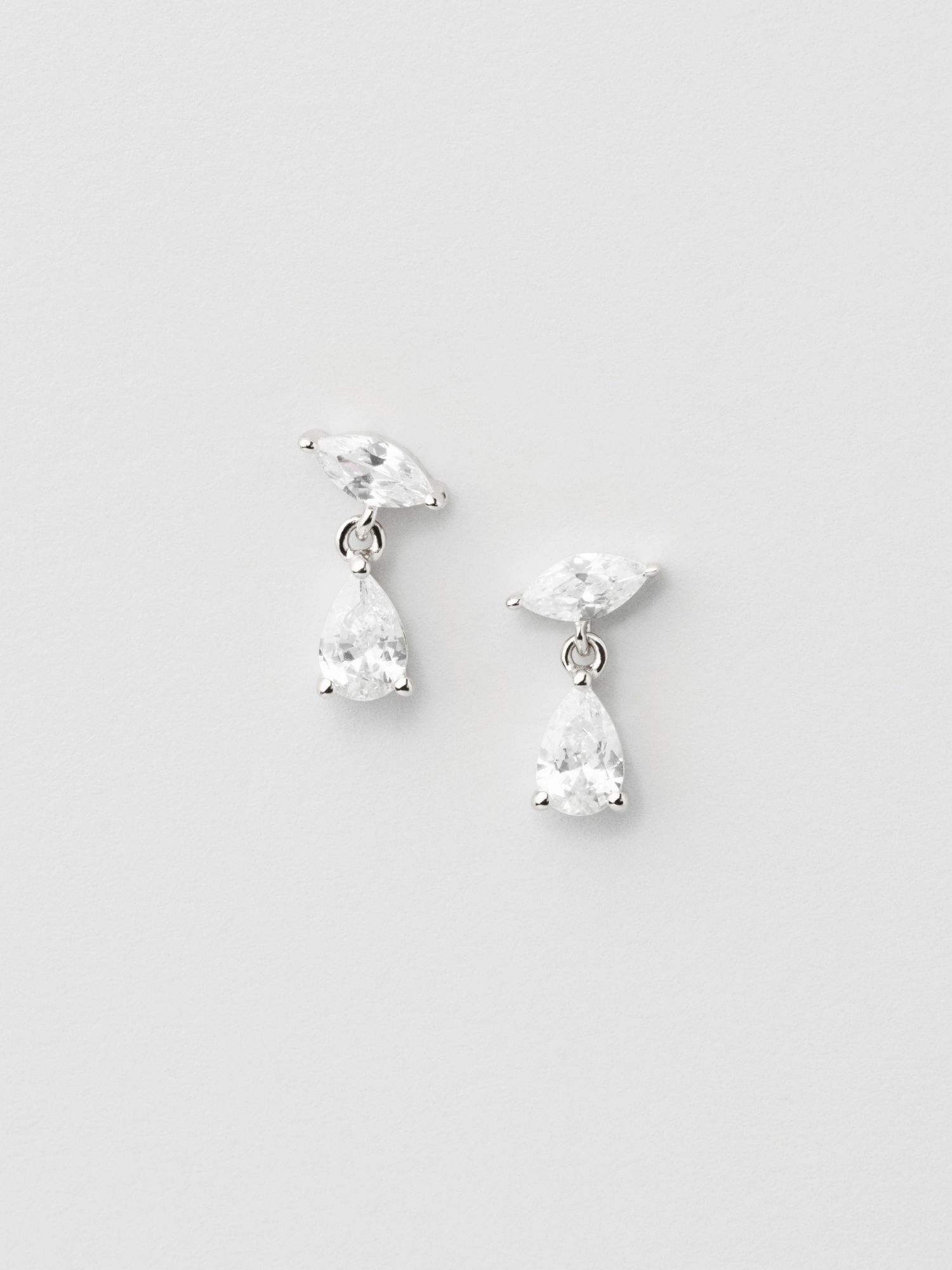 Drop Marquise Studs