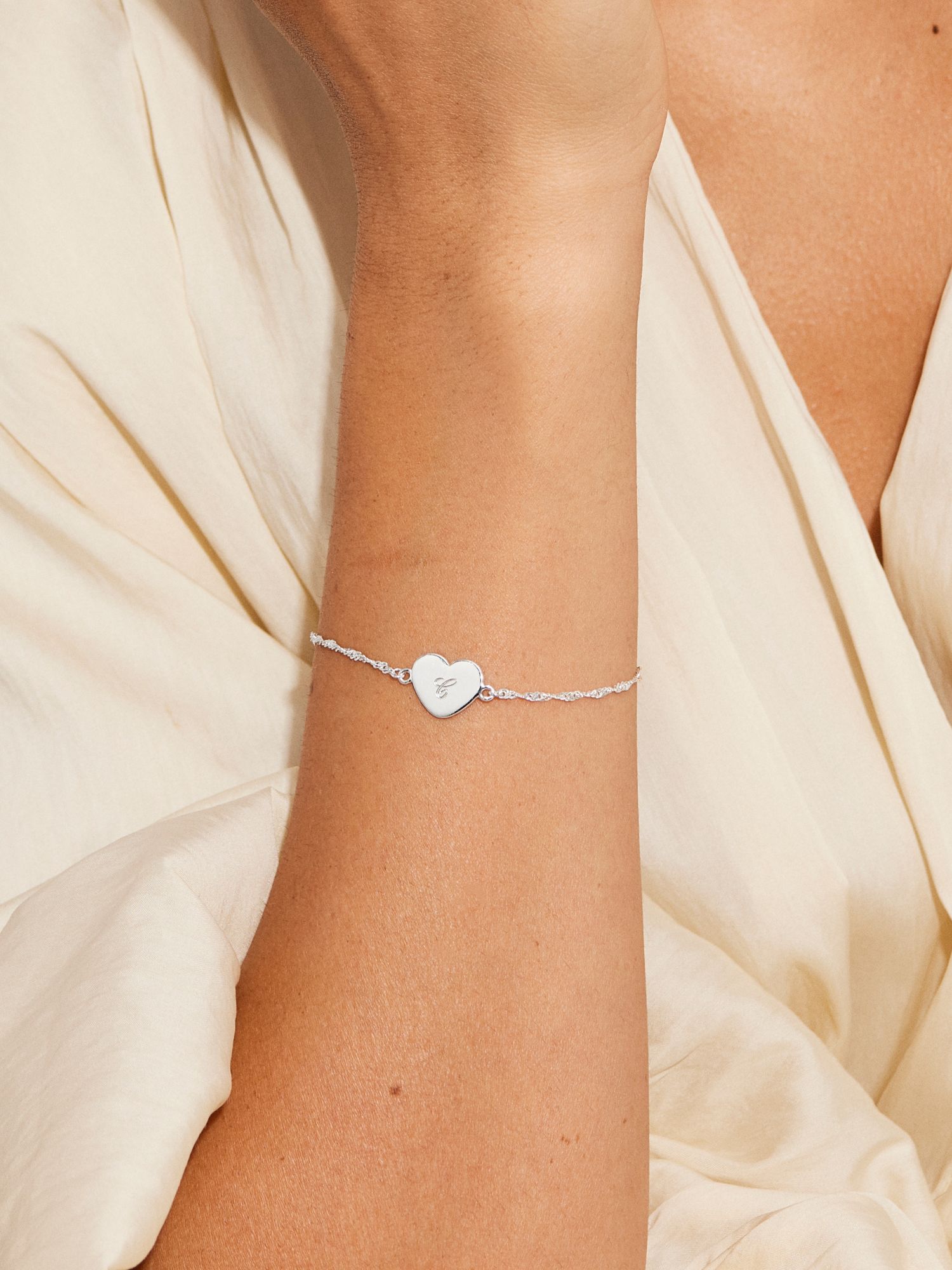 Tuva Heart Armband Gravyr bild 7