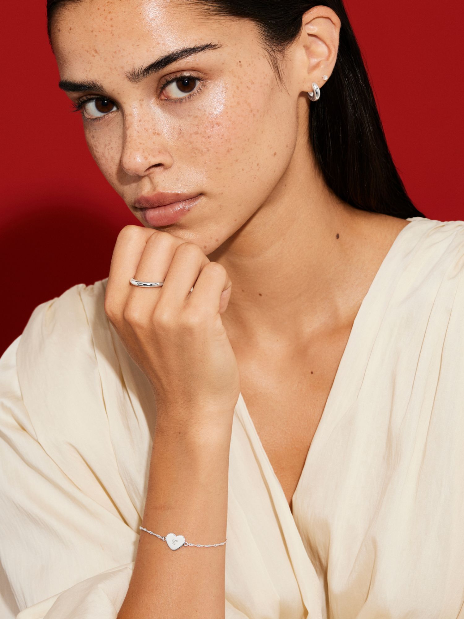 Tuva Heart Armband Gravyr bild 2