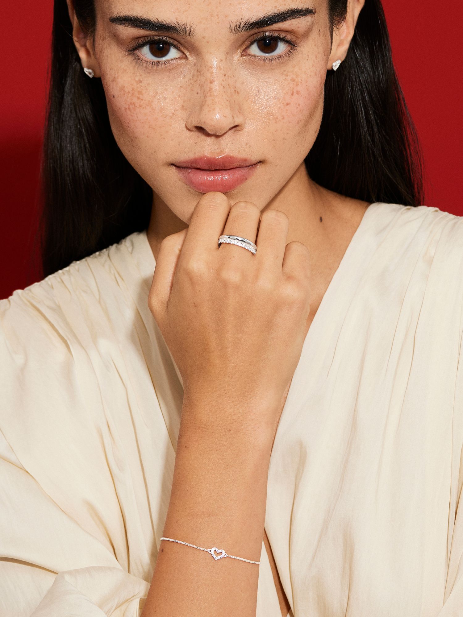 Pavé Heart Armband bild 2