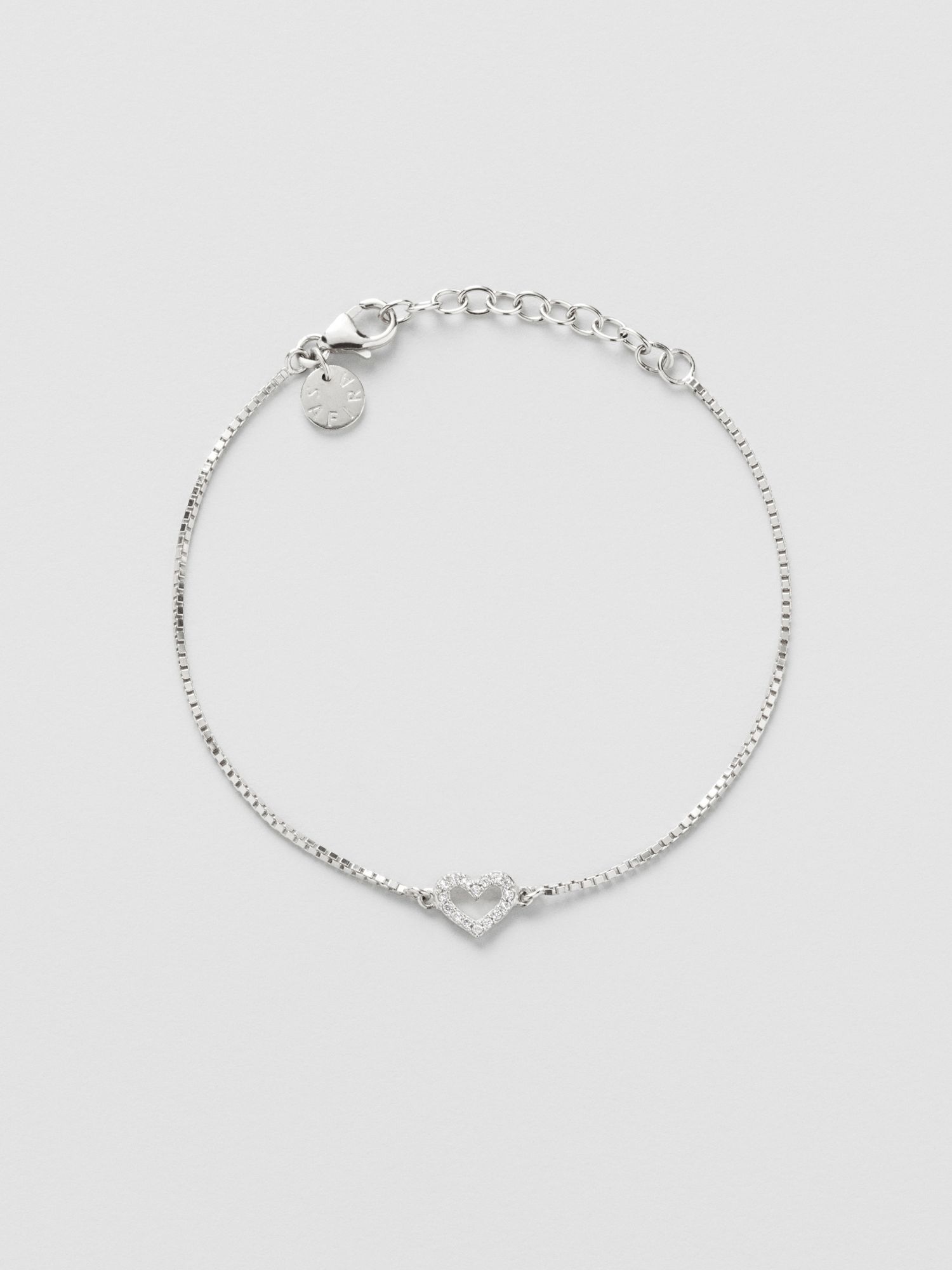 Pavé Heart Armband
