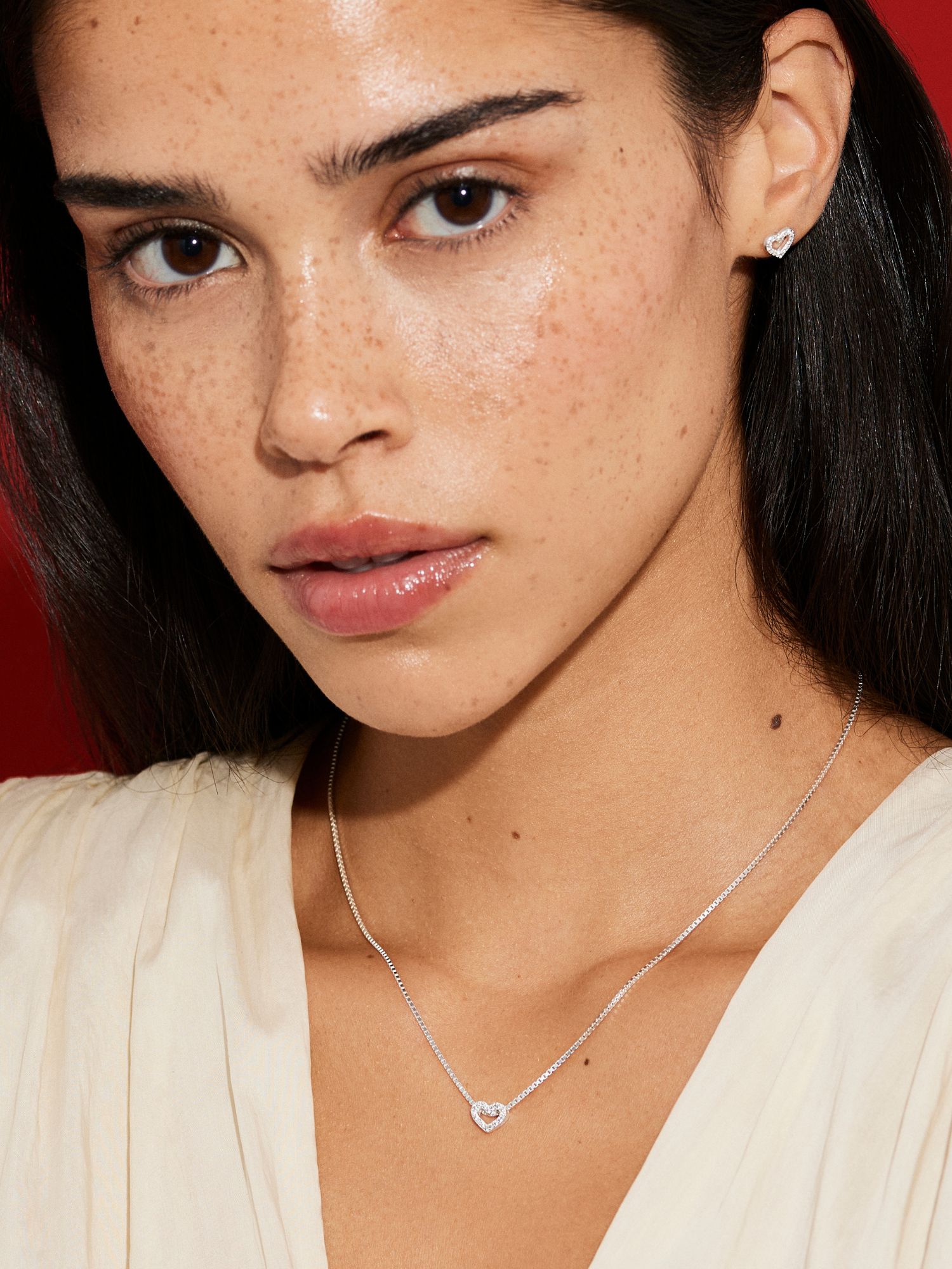 Pavé Heart Halsband bild 2