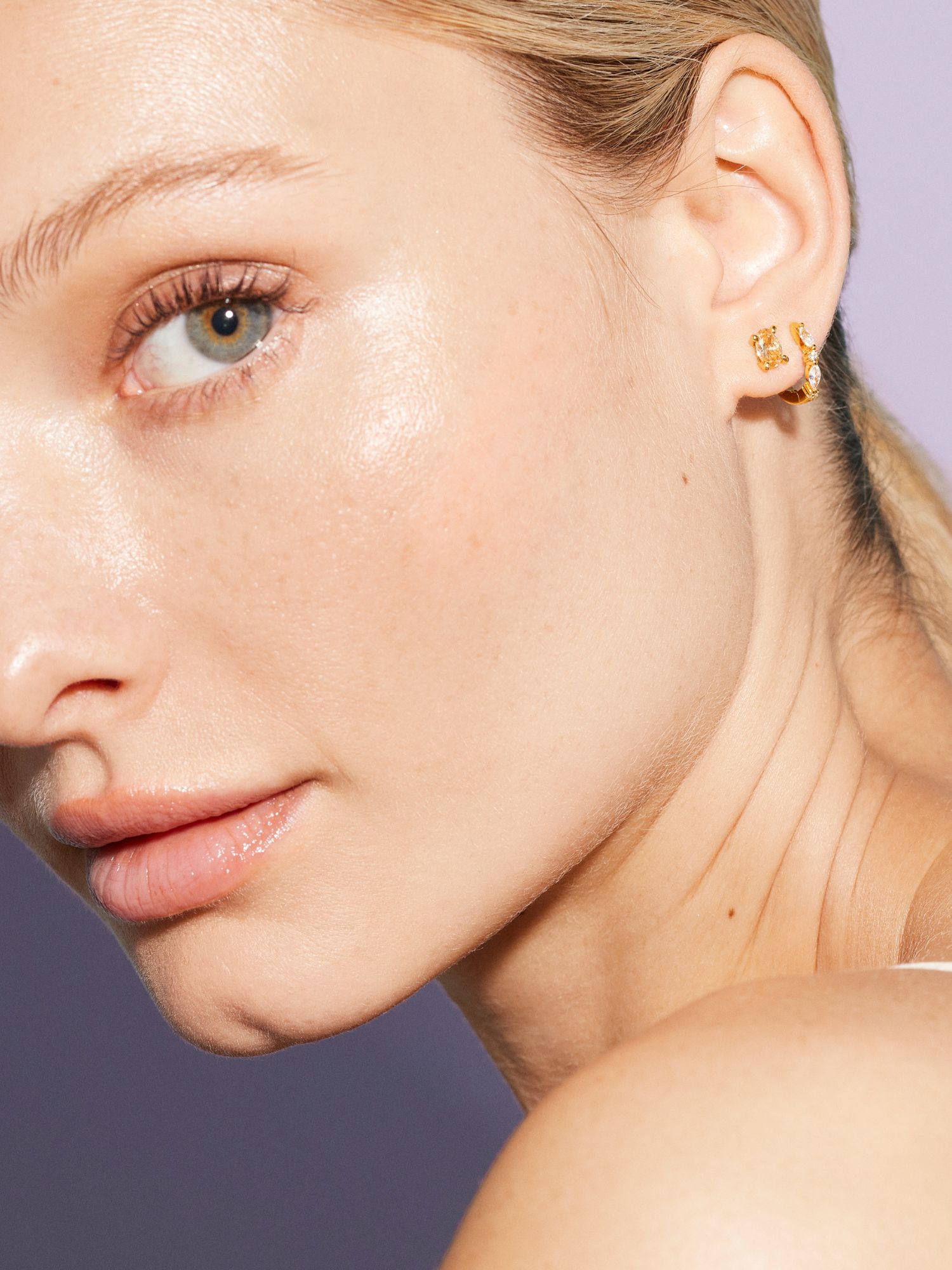 Disa Champagne Studs bild 4