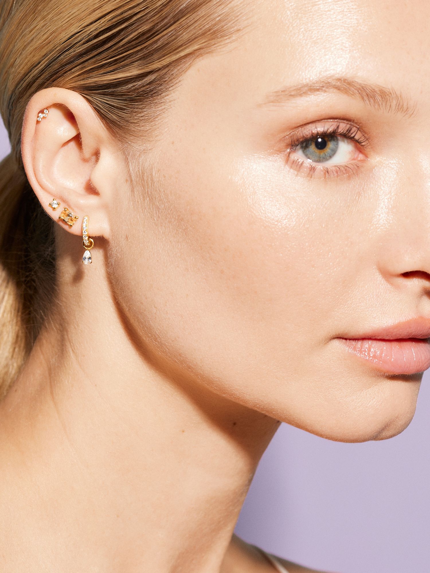 Disa Champagne Studs bild 2