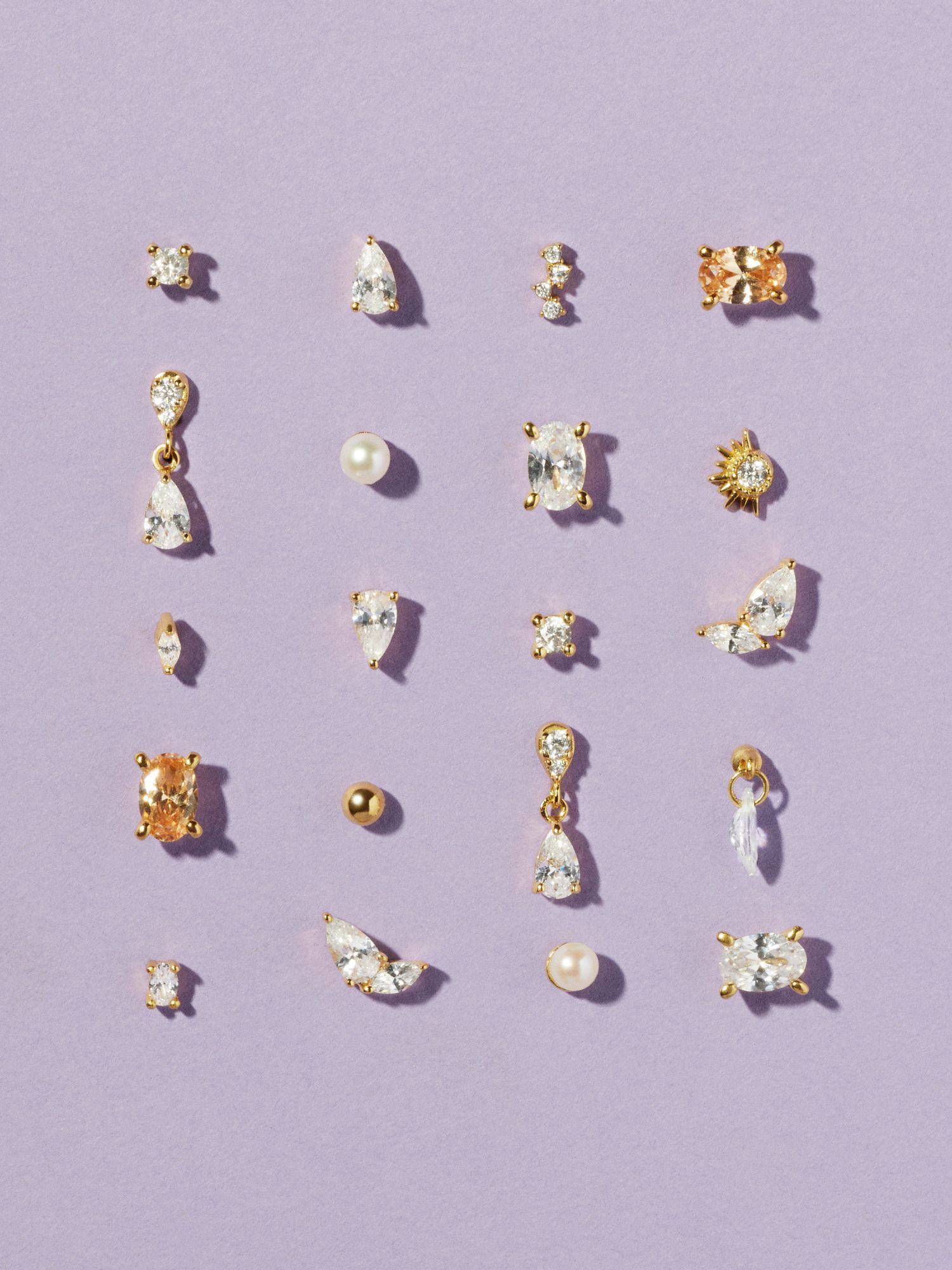 Disa Champagne Studs bild 5