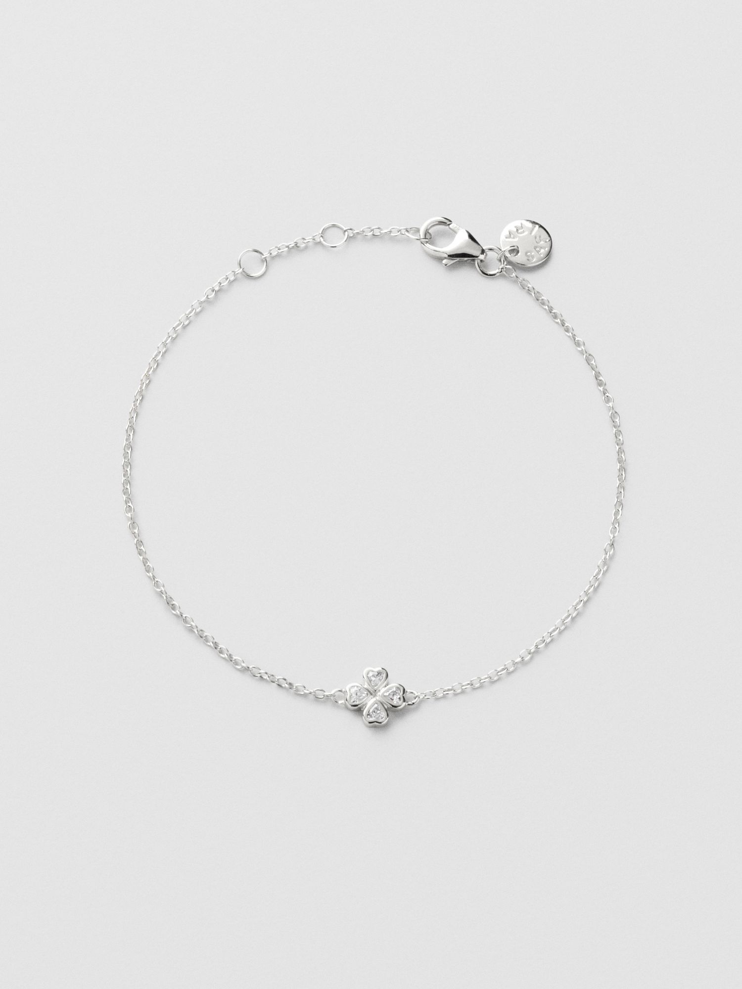 Clear Clover Armband