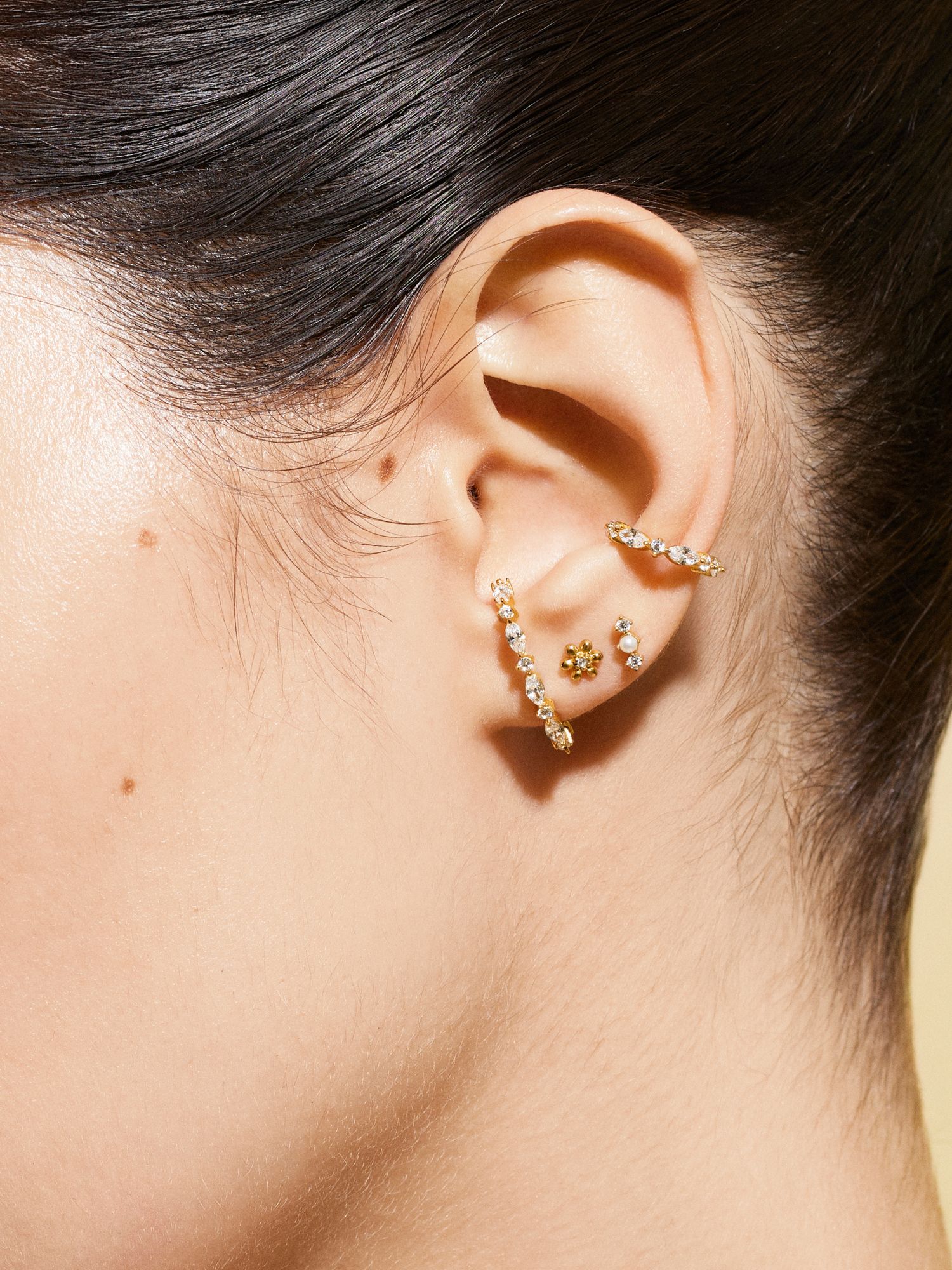 Trio Pearl Piercing bild 2