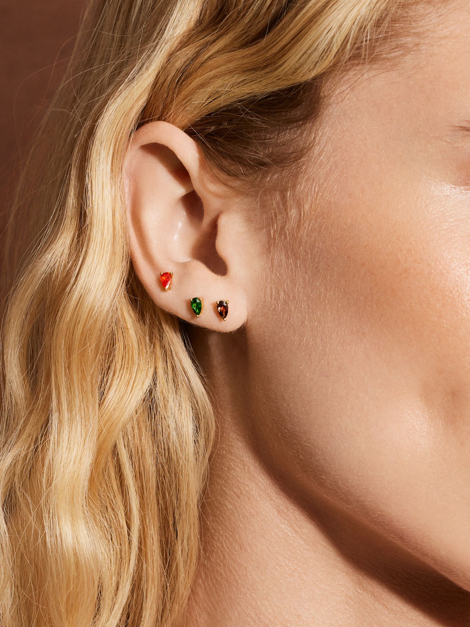 Emerald Drop Studs
 bild 6
