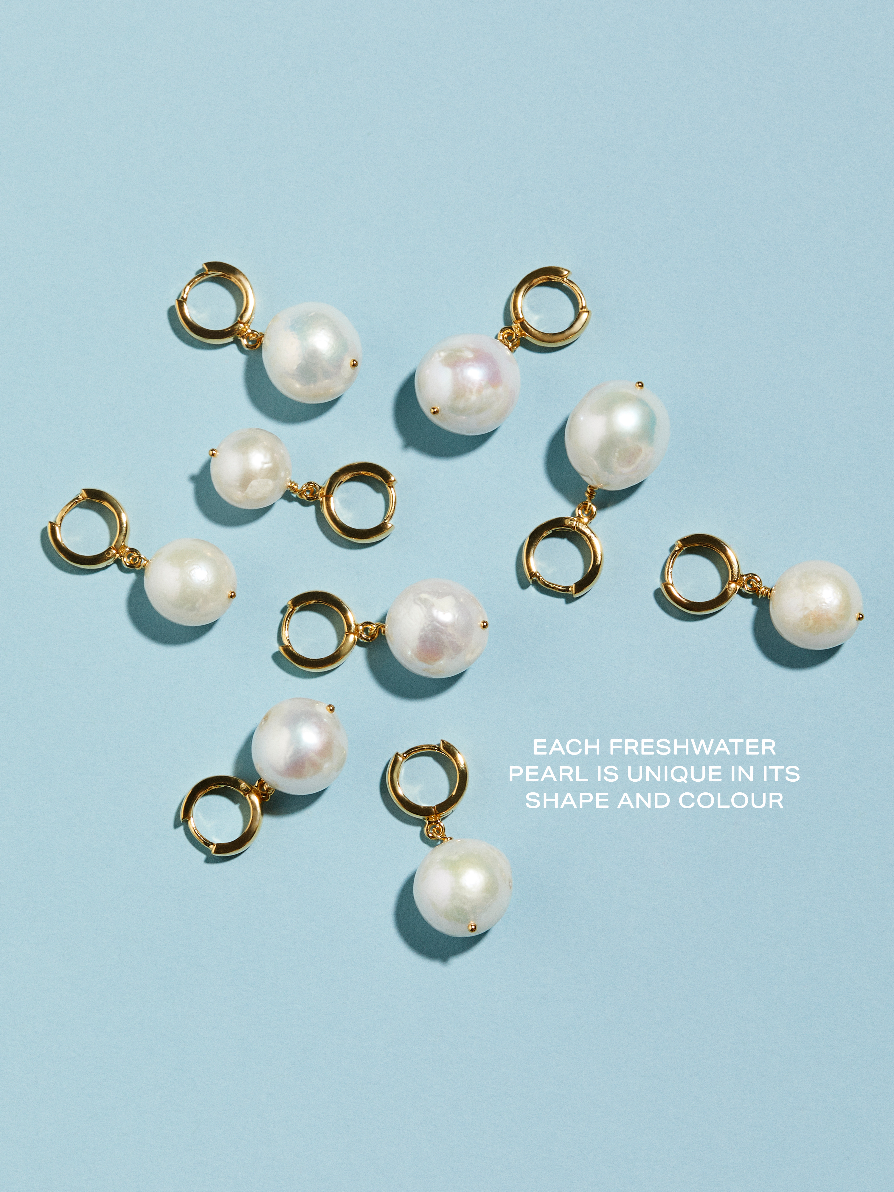 Baroque Pearl Hoops bild 4