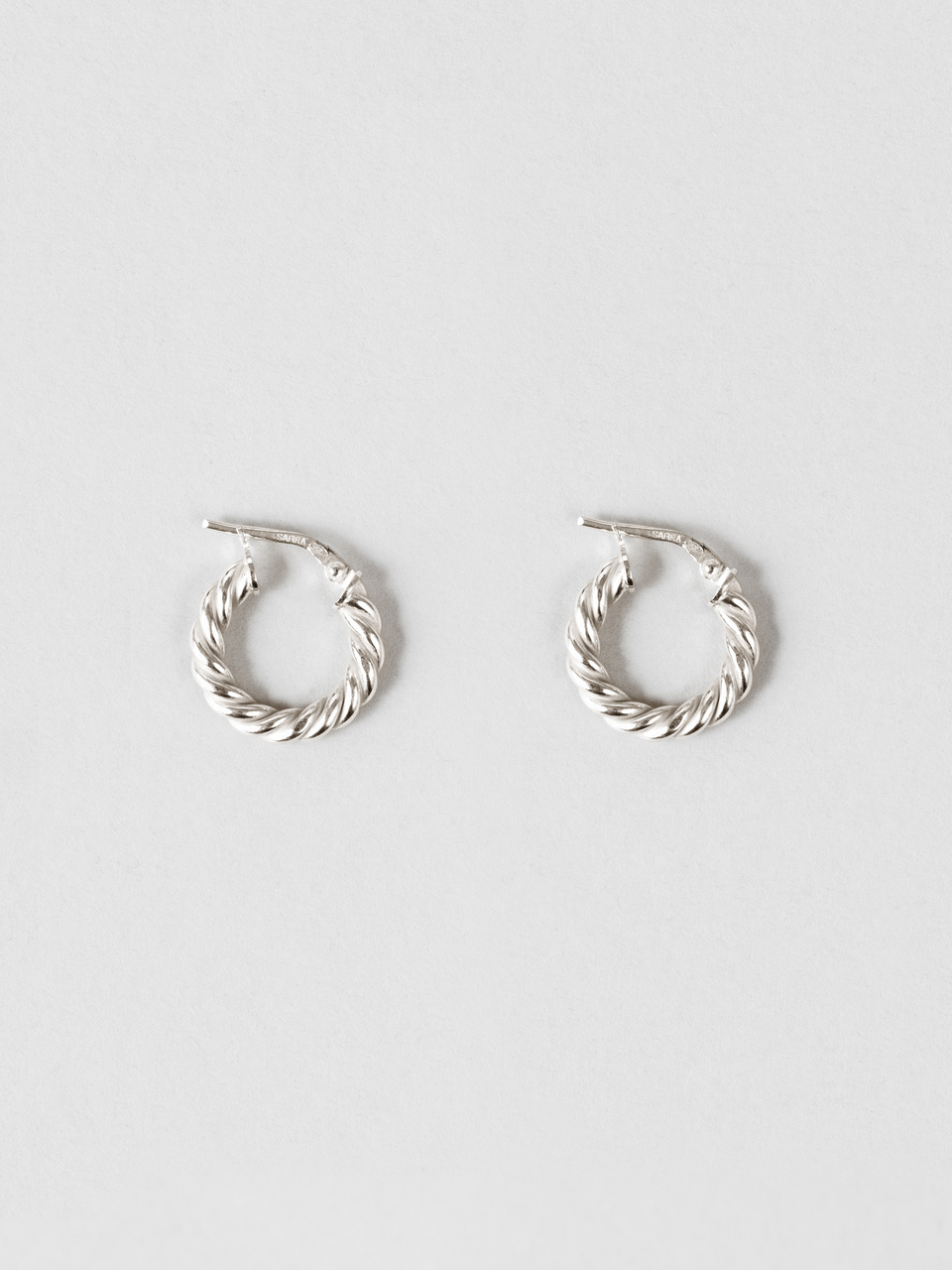 Lumi Hoops 11 mm Sterling Silver