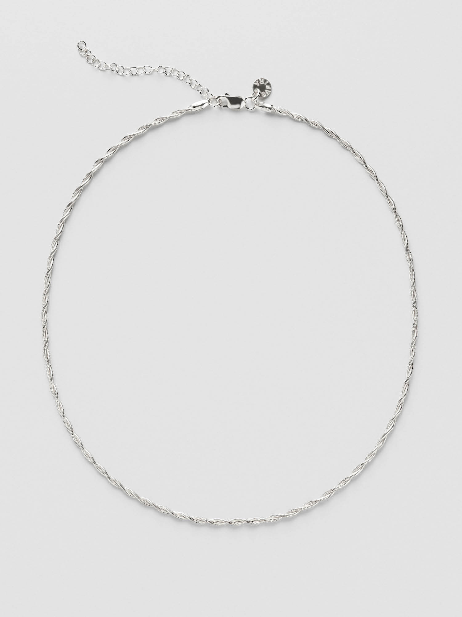 Twisted Snake Chain Halsband 38 cm bild 2