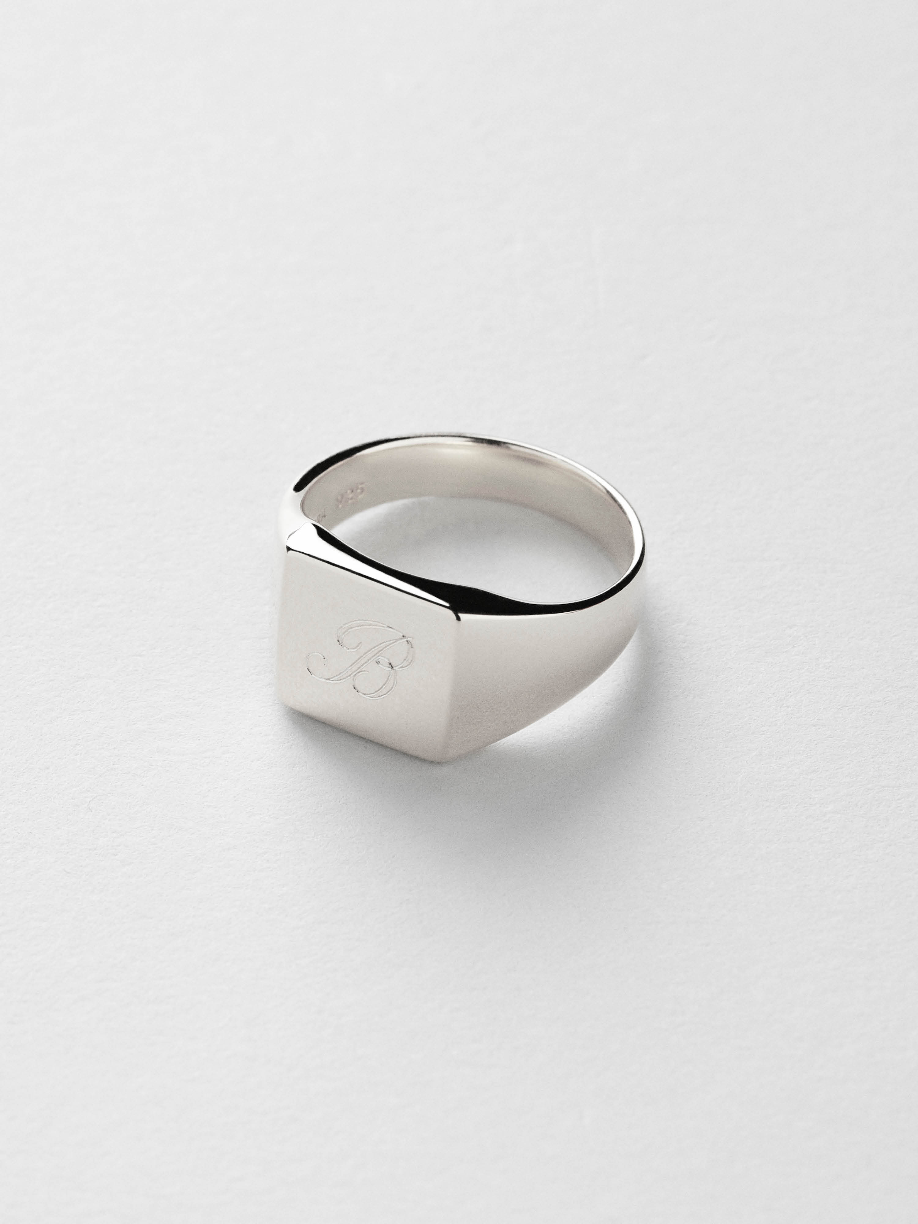 Signet Ring Gravyr bild 5