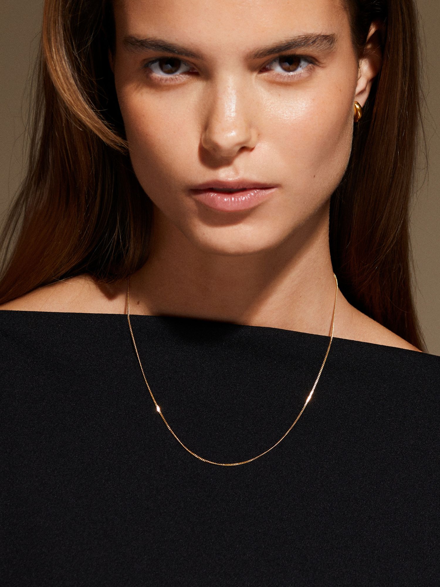 Curb Chain Halsband 40 cm bild 2