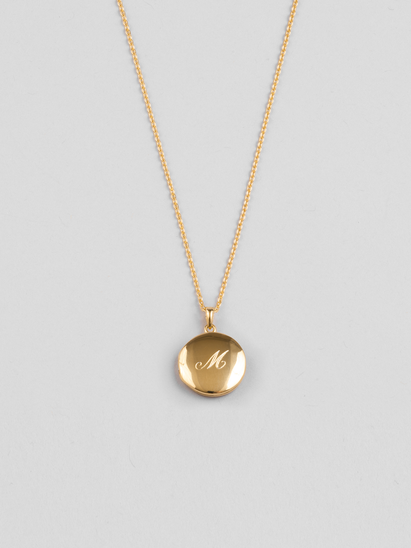 Round Medallion Necklace
