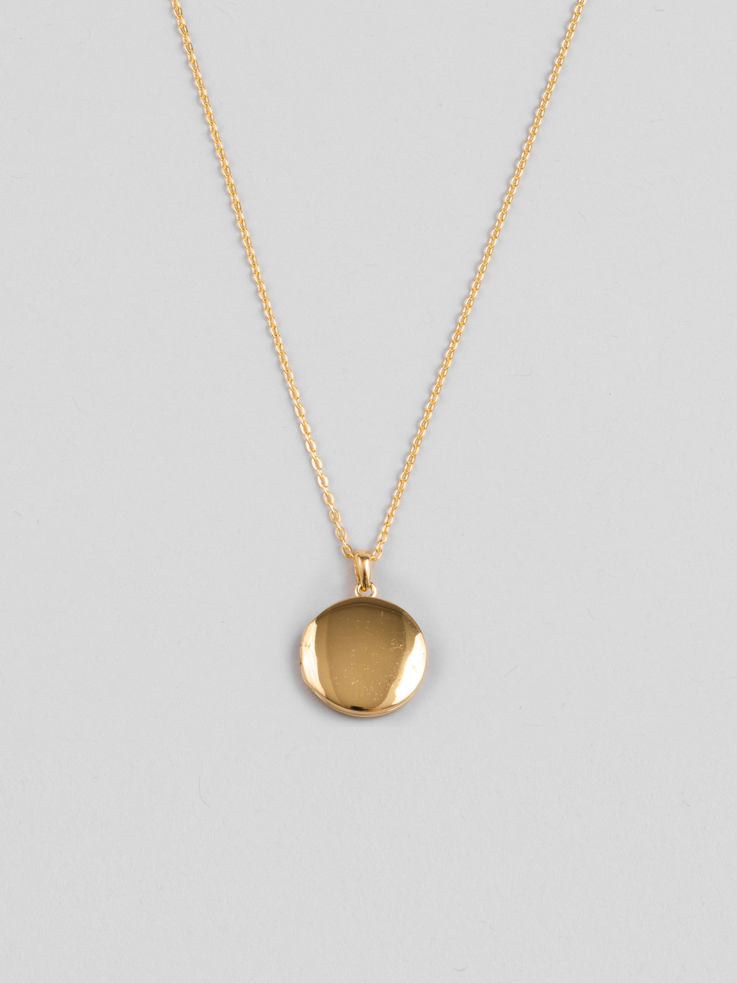 Round Medallion Necklace