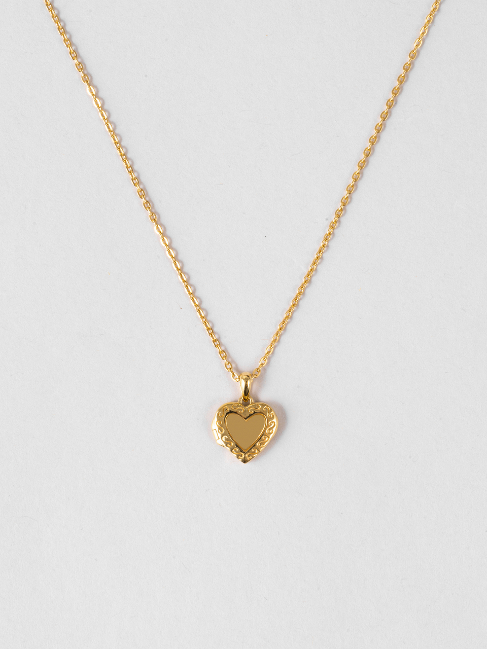 Heart Medallion Necklace