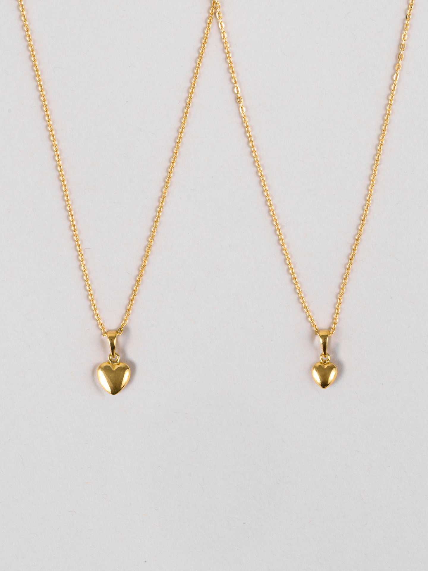 Mini Me Heart Necklace Set