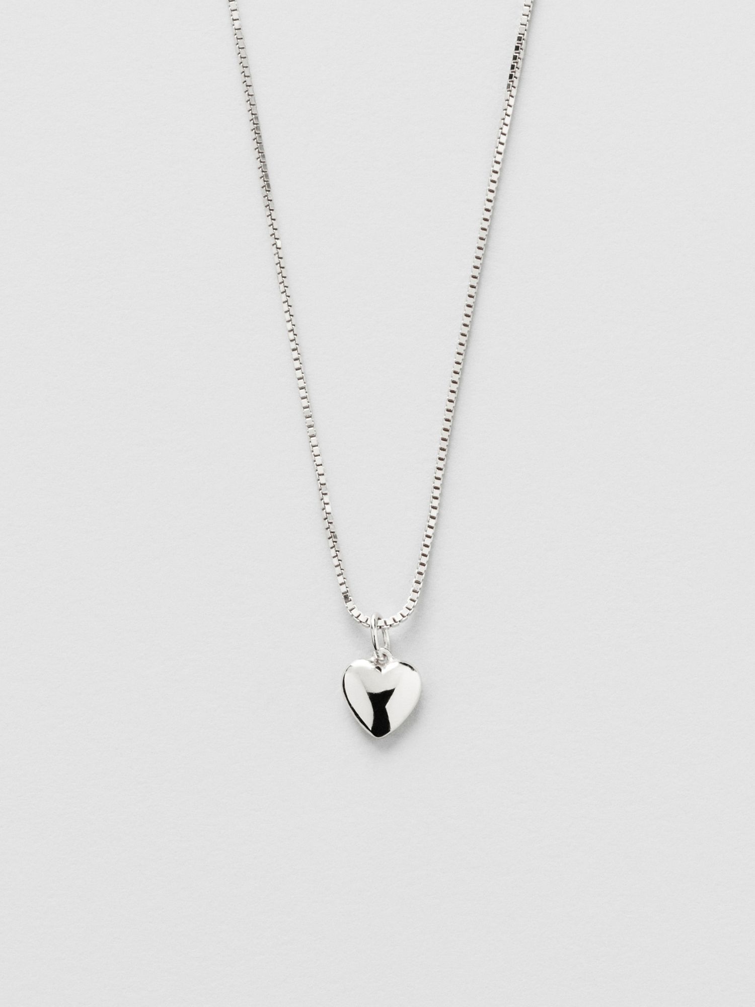 Solid Puffy Heart Halsband bild 4