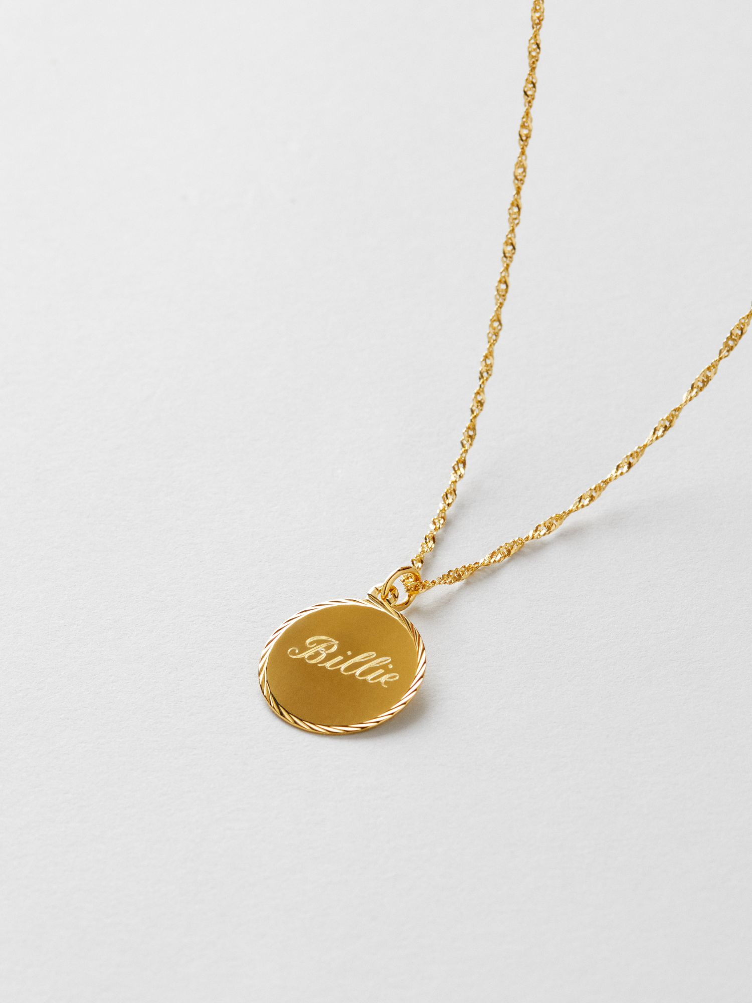 【Bellialeu】24fw Lettering logo necklace Amazon.com: LA BLINGZ 14K Yellow Gold Filigree Alphabet