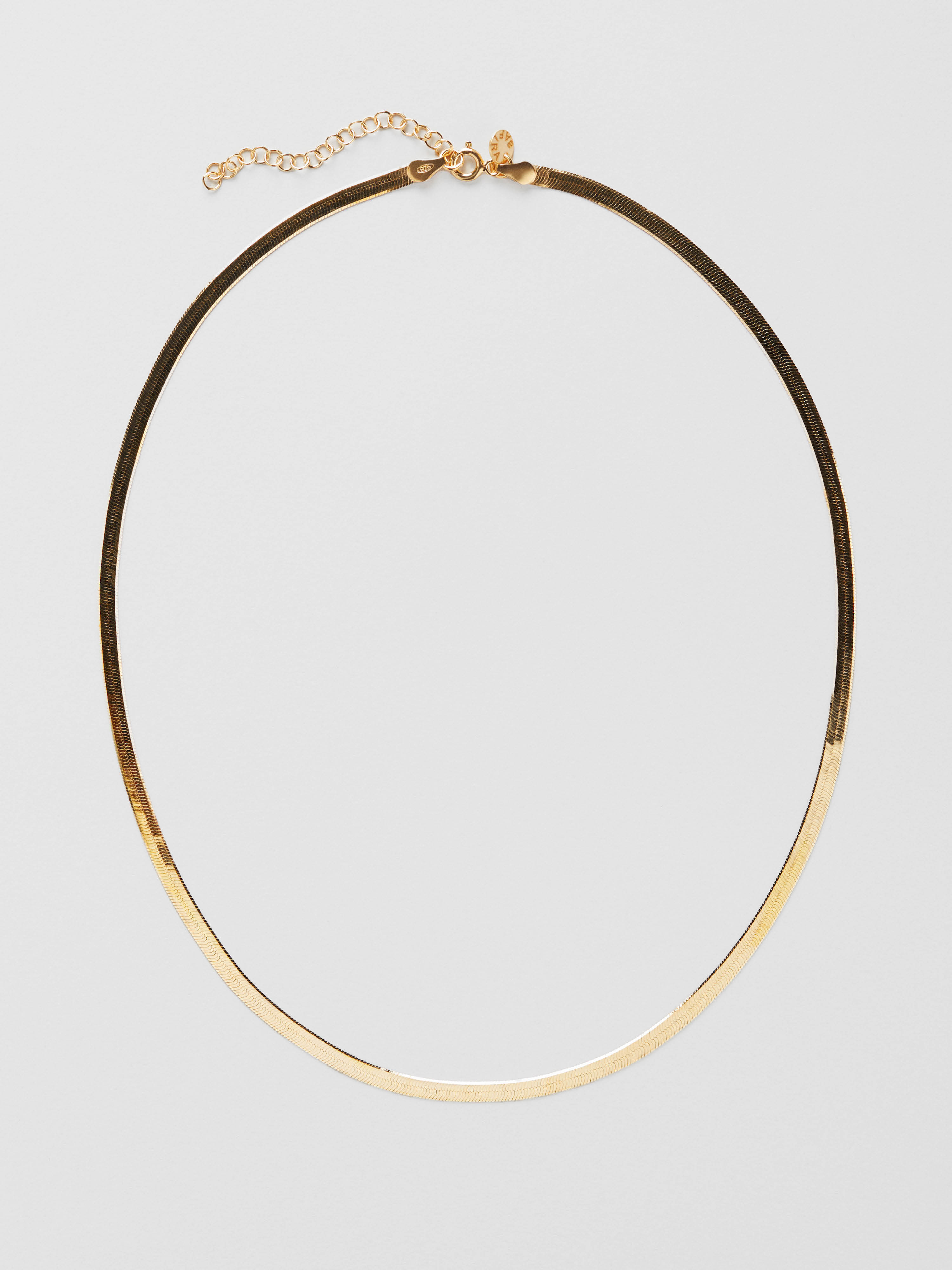 ZOCALO HERRINGBONE NECKLACE（M)　45cm Herringbone Necklace (M) 45 cm