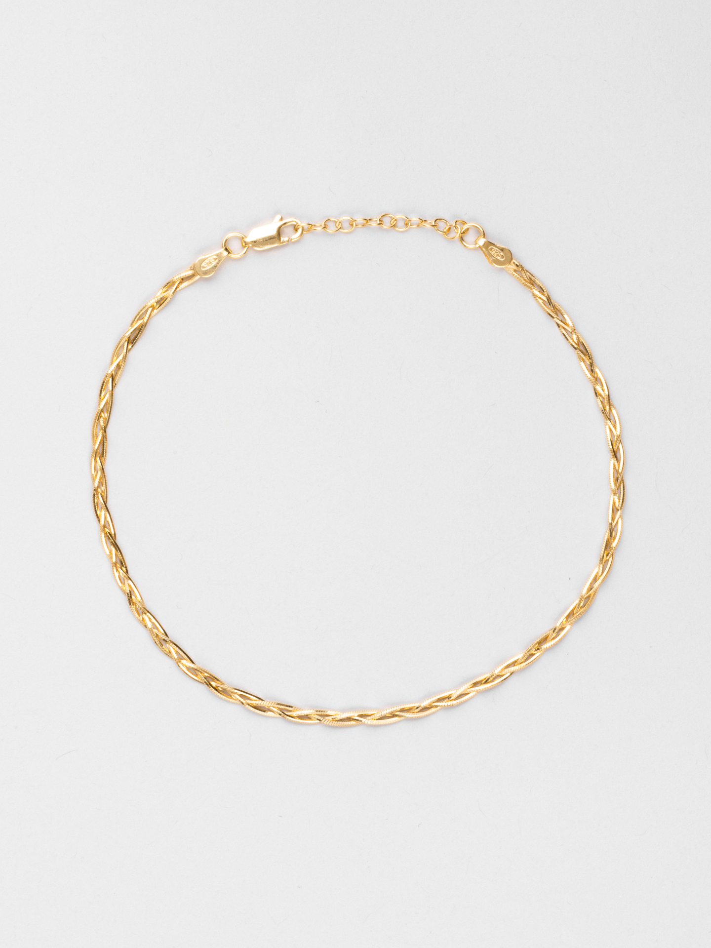 Braided Snake Chain Anklet